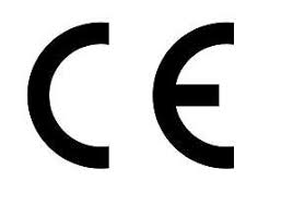 Photo of the internationally recognised CE certification symbol which provides confiformity to health, safety and environmental standards.